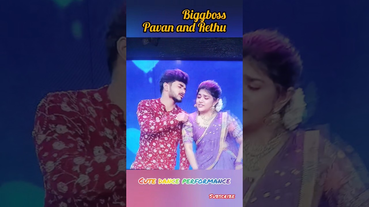 Biggboss Rethu and demon dance performance in maa sankranthi veduka, love song shorts status