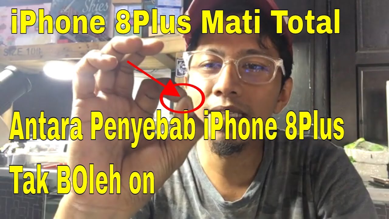 Cara memperbaiki iphone 8 plus mati total | Iphone 8 Plus won't turn on repair tutorial.
