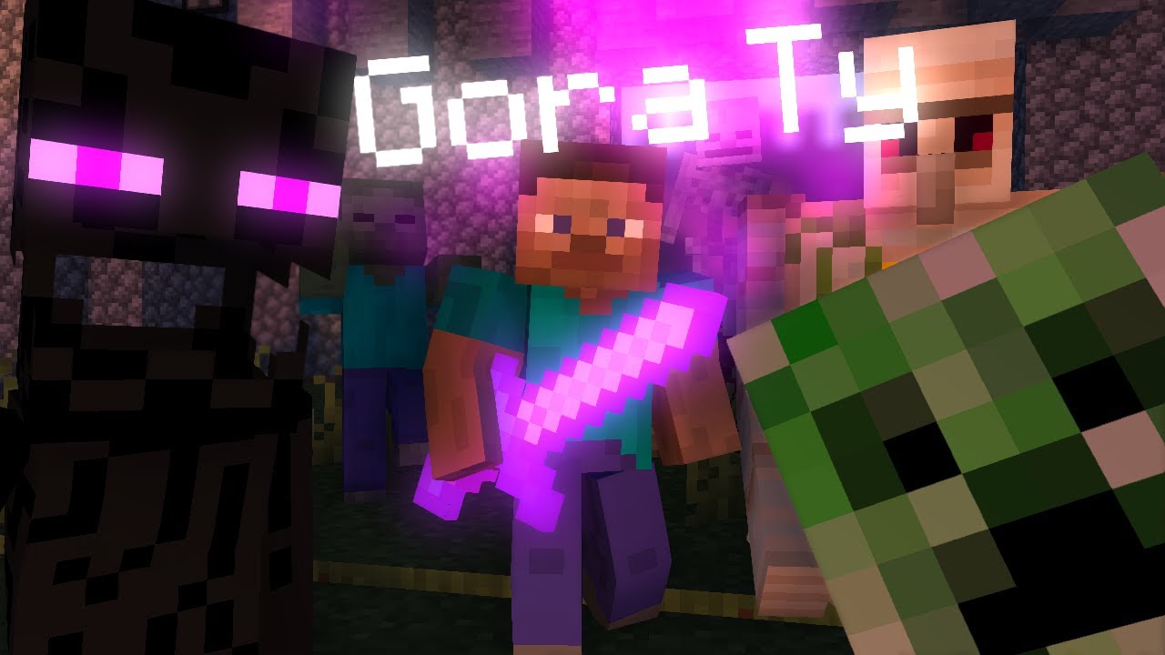 G&oacute;rą ty Minecraft animacja (Oryginał)
