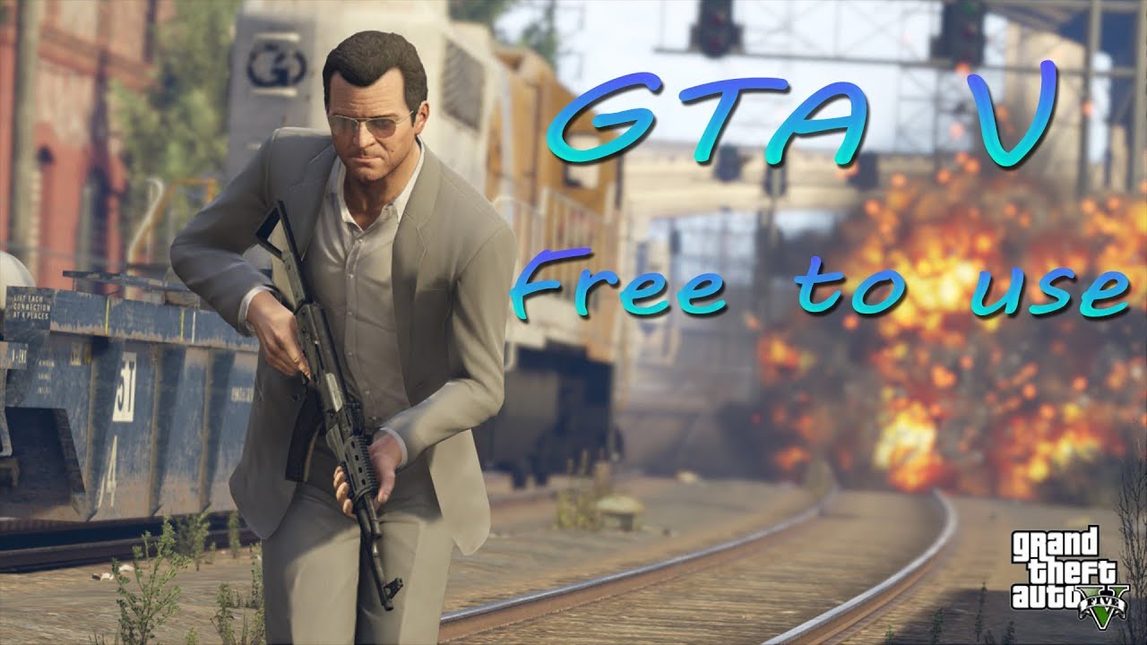 Grand Theft Auto 5 gameplay (Free To Use!)