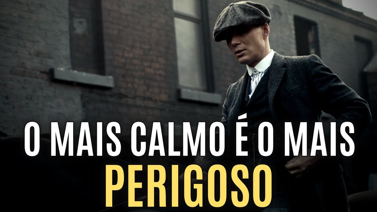 A Pessoa MAIS PERIGOSA é a MAIS CALMA | Seja Calmo para Conquistar RESPEITO e PODER