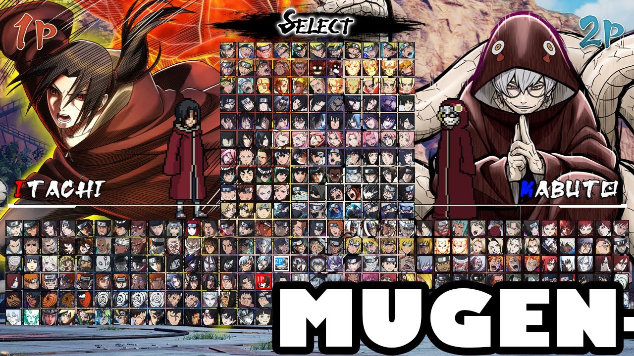 Itachi Edo Vs Kabuto NARUTO MUGEN Epic Fight