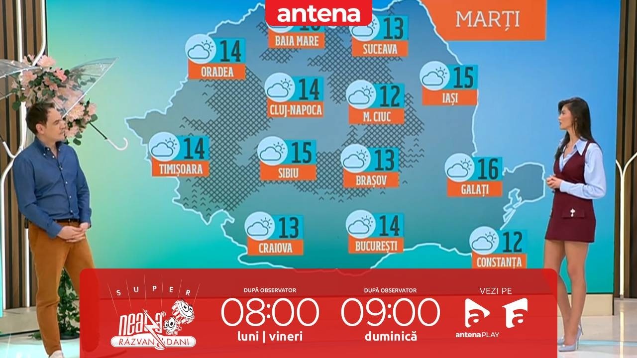 Meteo cu Ramona Olaru | Înnorări accentuare în vest și nord-vest