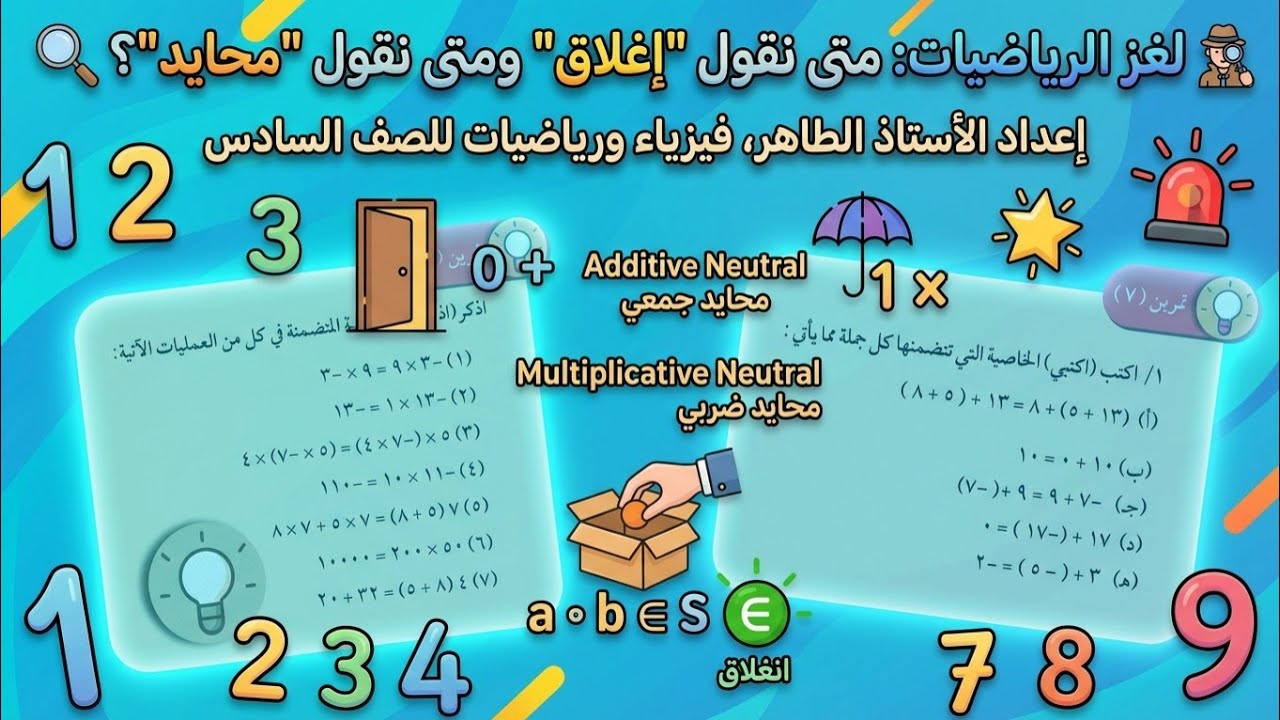 سر الاغلاق الذي لا يخبرك به الكتاب المدرسي! الصف السادس الابتدائي