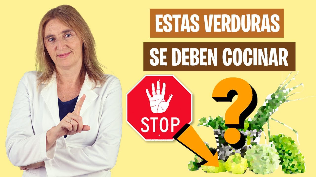 NO COMAS estas VERDURAS CRUDAS | Verduras a no comer crudas | Alimentación real saludable