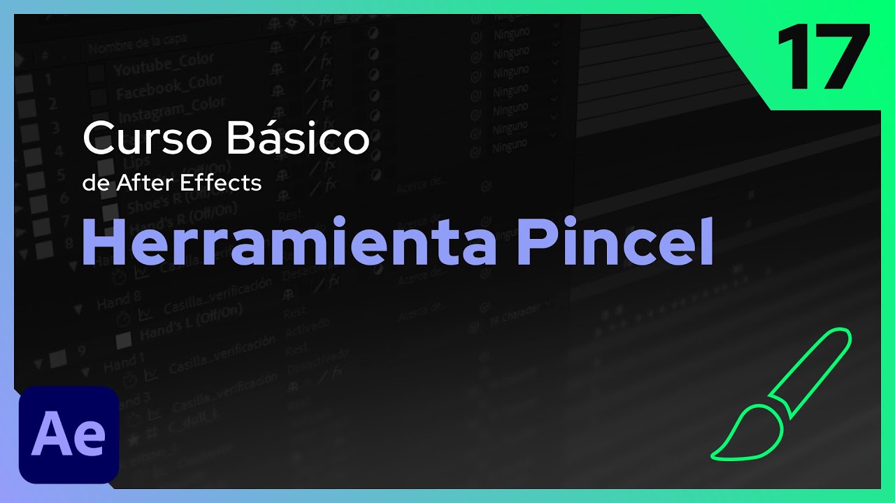 Herramienta Pincel | After Effects - Tutorial
