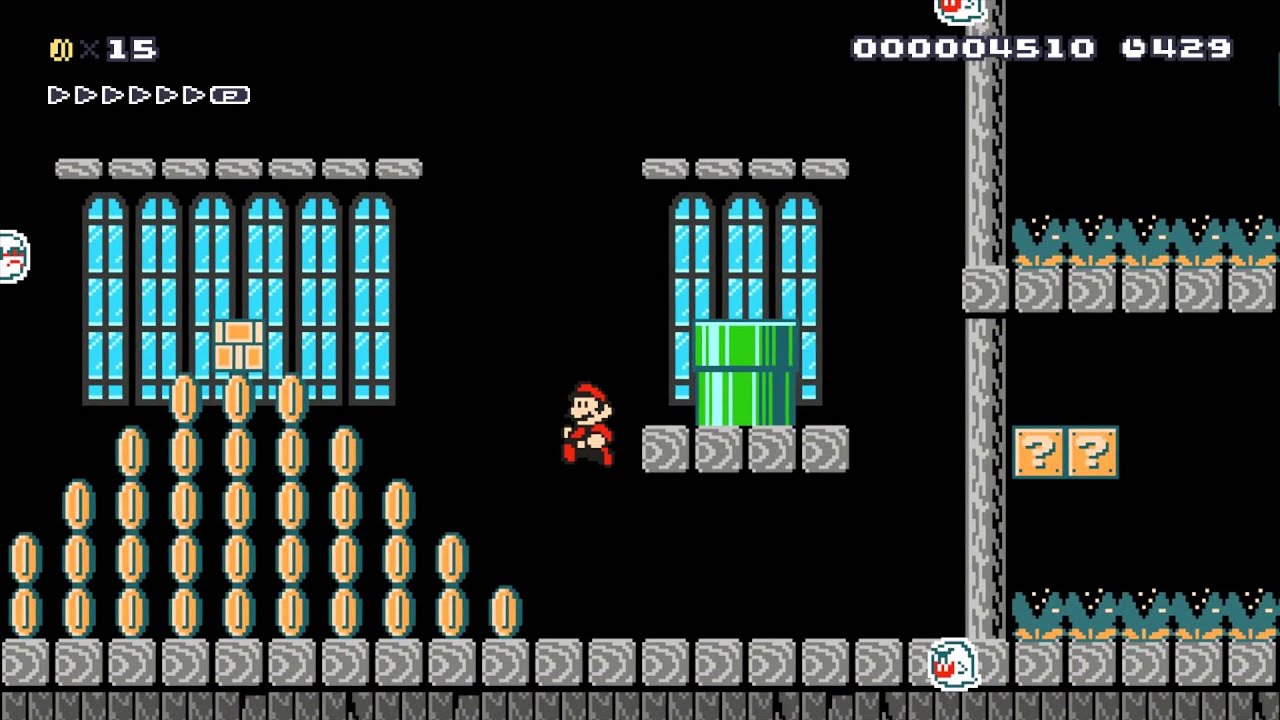 Super Mario Maker Levels - SMB3 Ghost House