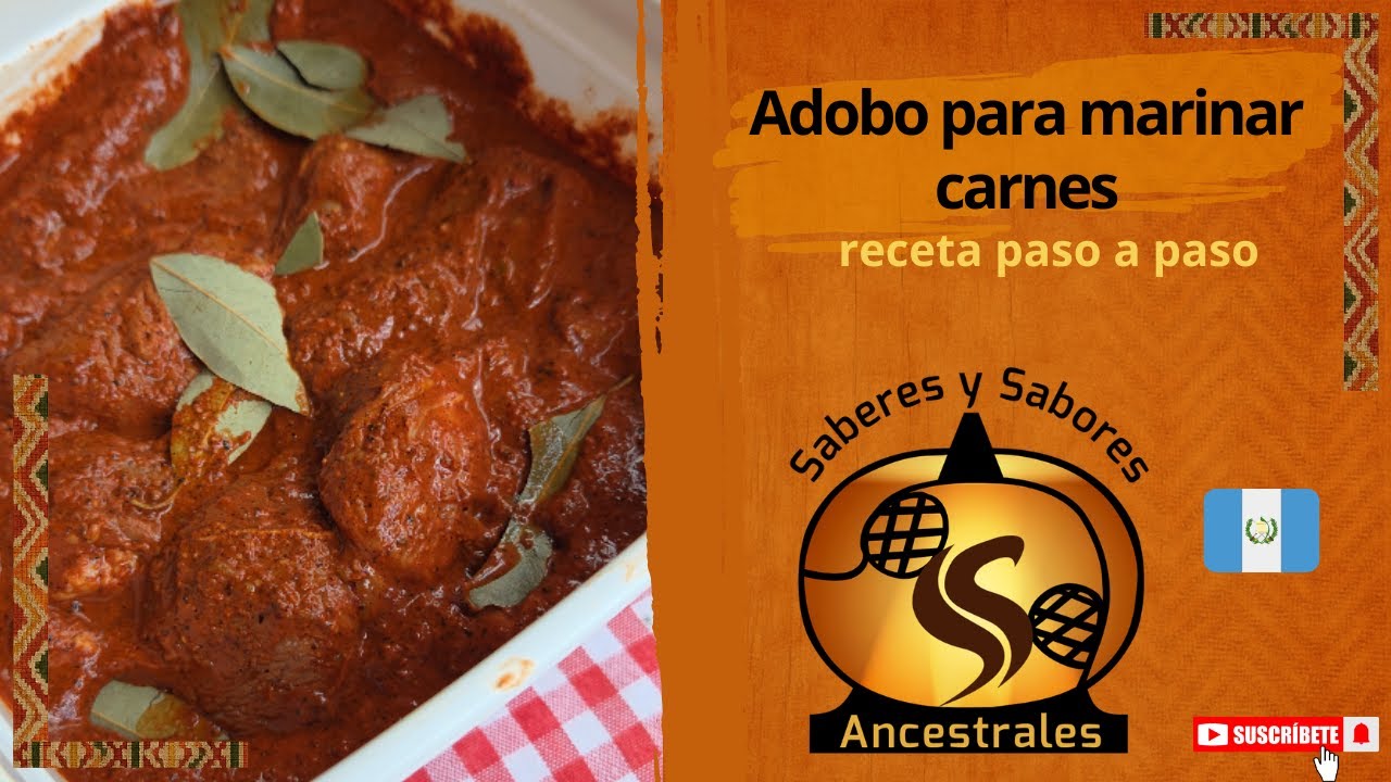 Adobo para marinar carnes