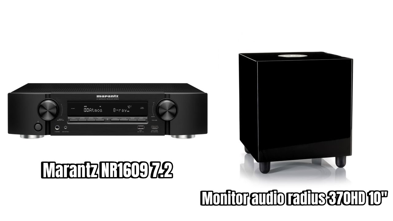 Marantz av receiver and monitor audio subwoofer #marantz #monitoraudio #hometheaterreceiver 