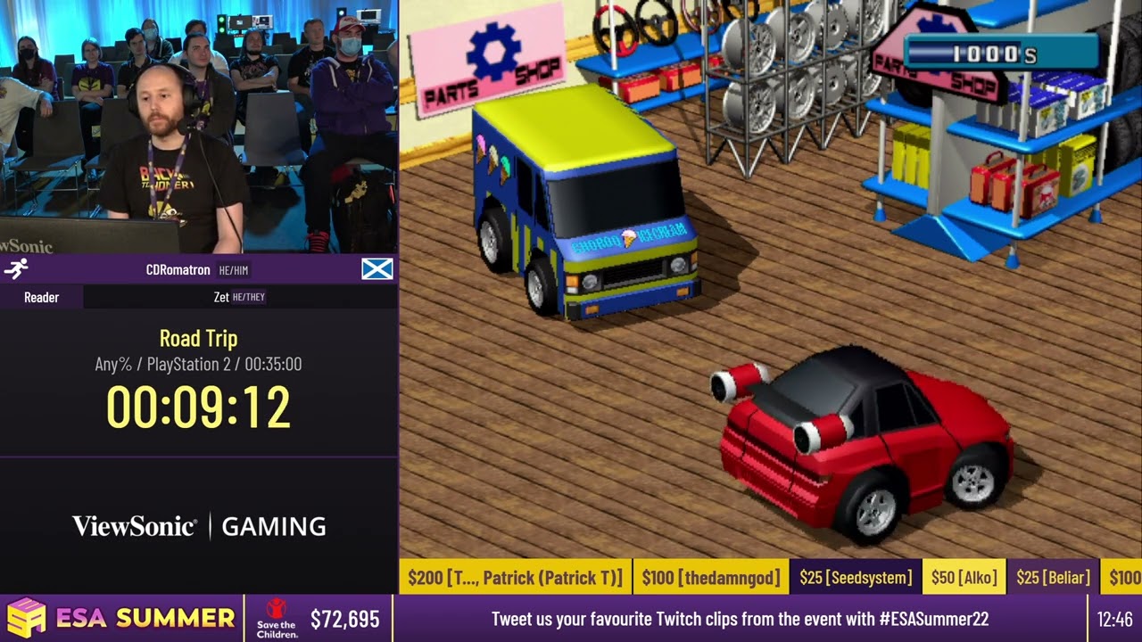 Road Trip [Any%] от CDRomatron - #ESASummer22