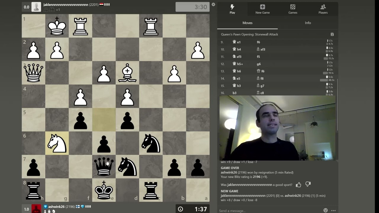 Chess - Breaking Jacklenn's Bad System