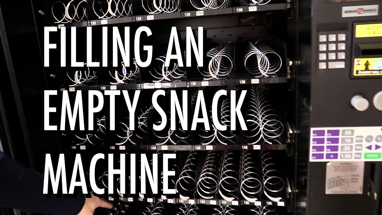 How to Fill an Empty Snack Machine