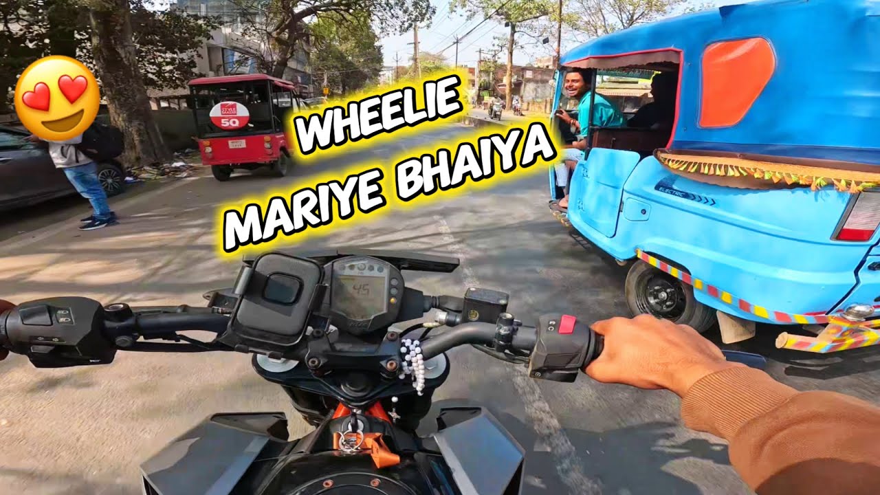 Beach Rasta Me Wheelie Demand Aa Gya 😍😱 