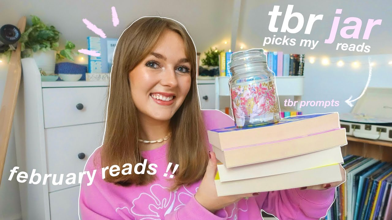 TBR prompt jar chooses my reads for February!🫙📖 *February TBR*
