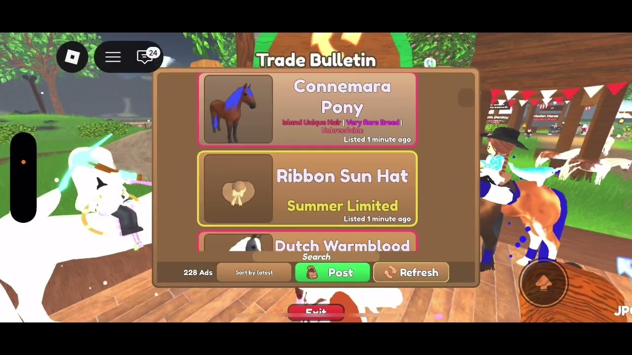 Trading!!!!    PART 1!!!!! Ivy and Slushie!!! Ivy’s first vid!! #iuh #wildhorseislands 