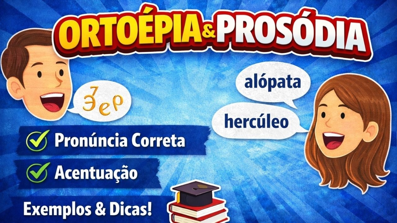 Ortoépia e Prosódia na Língua Portuguesa | Aula Explicada e Fácil!