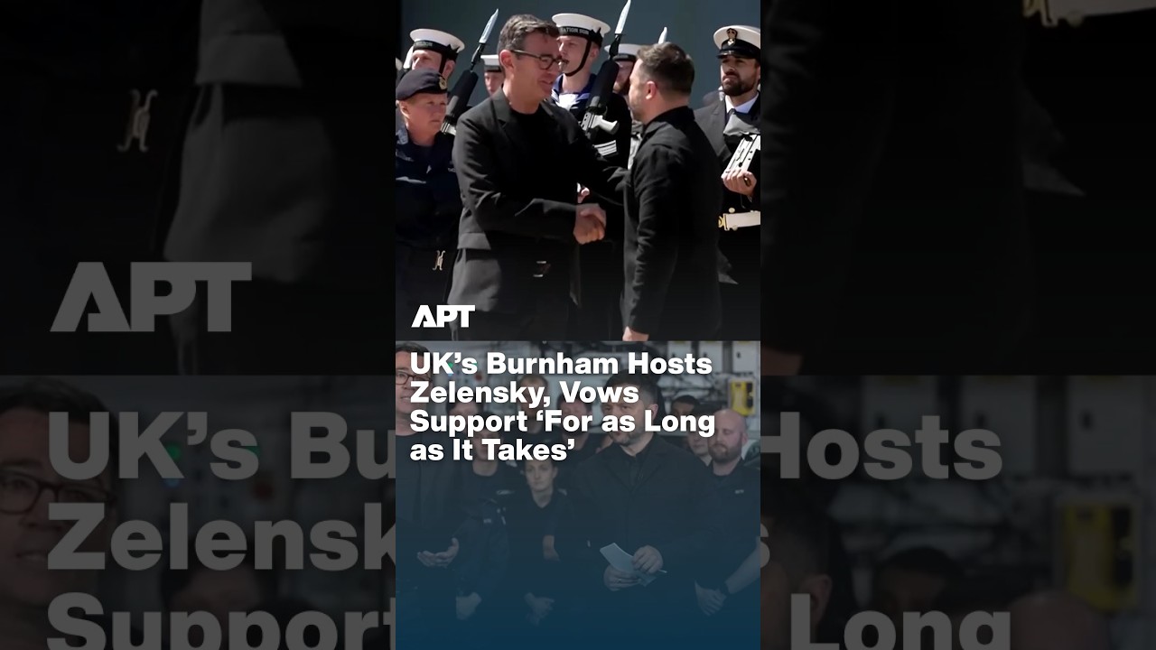 Бернем принимает Зеленского в Великобритании и обещает поддержку &laquo;столько, сколько потребуется&raquo; |...