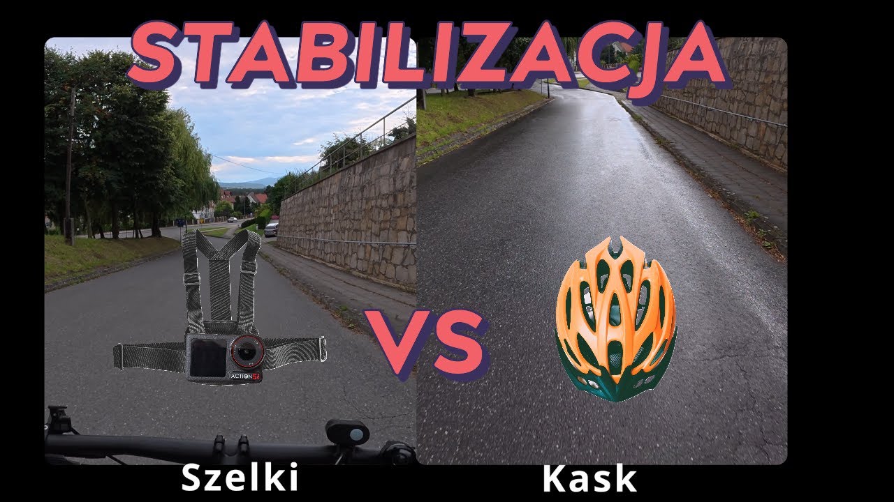 Porównanie stabilizacji DJI Osmo Action 5 Pro – Kask vs Szelki #djiaction5pro #dji
