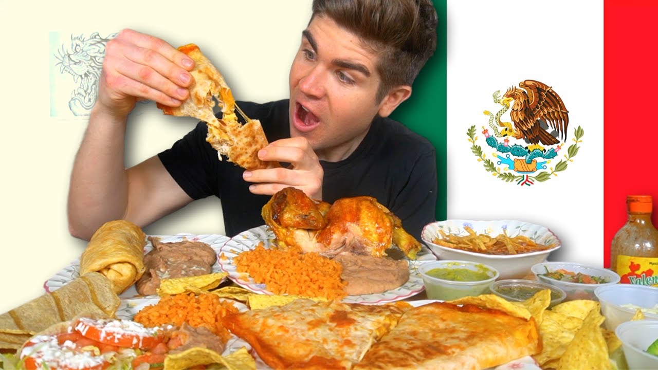 MASSIVE MEXICAN FOOD MUKBANG. + Why I love this..