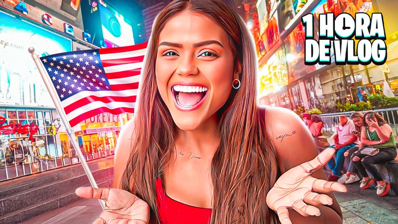 1 HORA DE VLOG EM NOVA YORK!!!