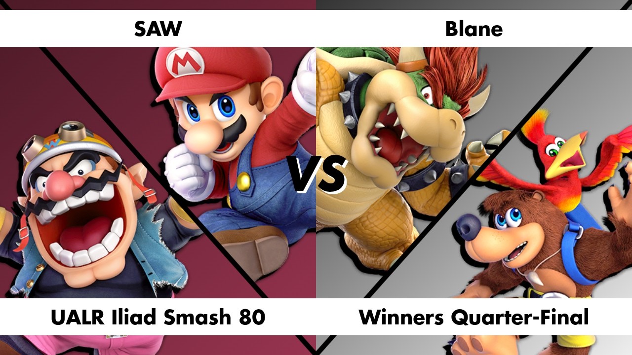 UALR Iliad Smash 80 | Winners Quarter-Final | SAW vs Blane