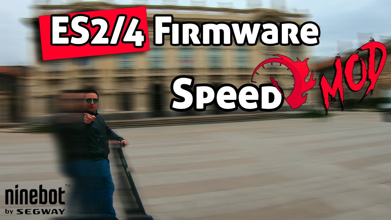 Как разогнать самокат Ninebot ES2 ES4 с помощью кастомной прошивки - #ES2 #speedhack