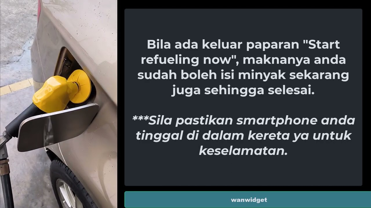 Panduan Cara Isi Minyak Petronas Guna Aplikasi SETEL
