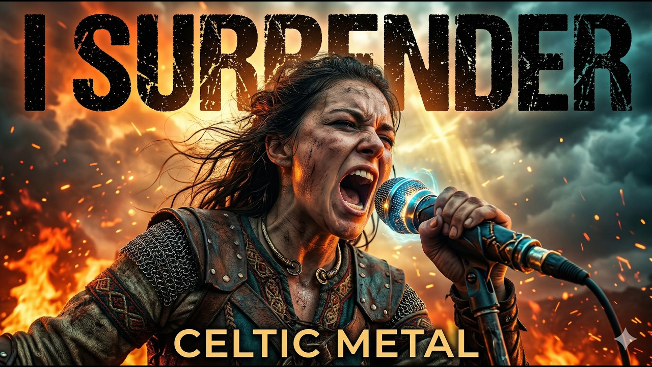 I Surrender - Hillsong 🔥 EPIC CELTIC METAL (Massive Soprano)