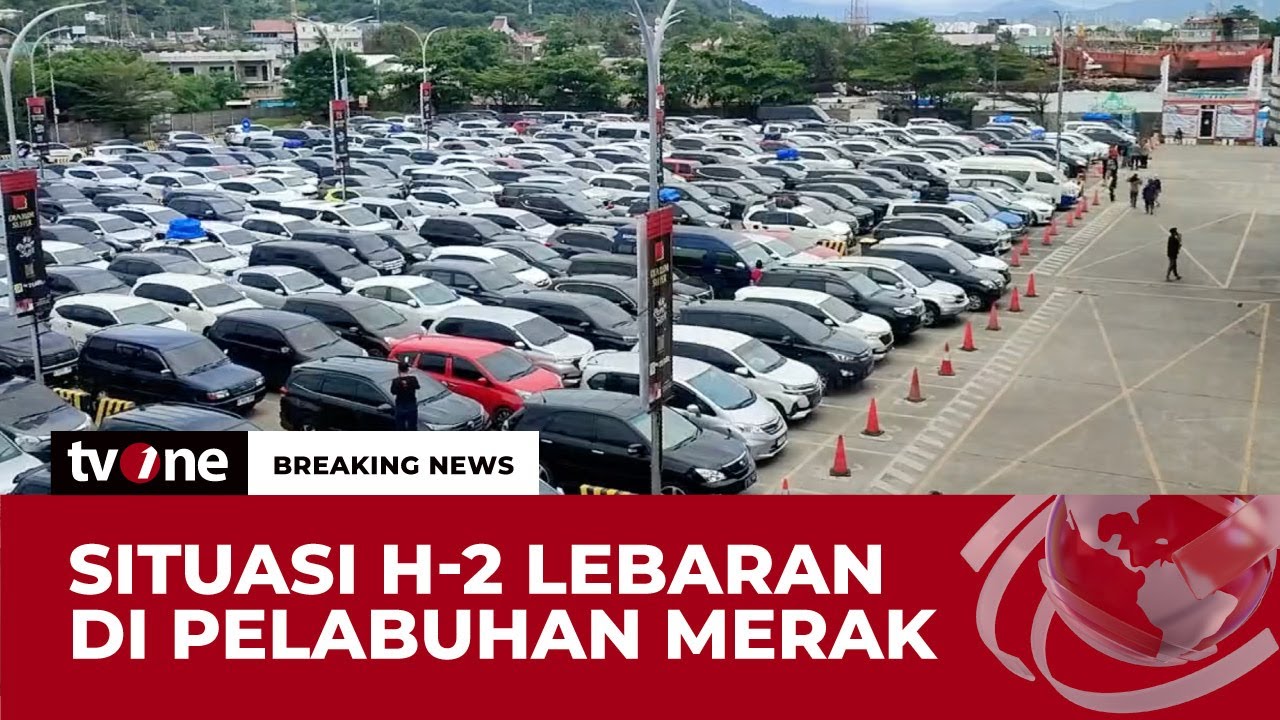 Jumlah Pemudik Lebaran 2025 di Pelabuhan Merak Meningkat dari Tahun Lalu | Breaking News tvOne