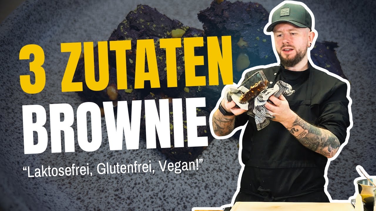 Einfacher geht's nicht: 3-Zutaten Brownie - DEN wirst du LIEBEN!