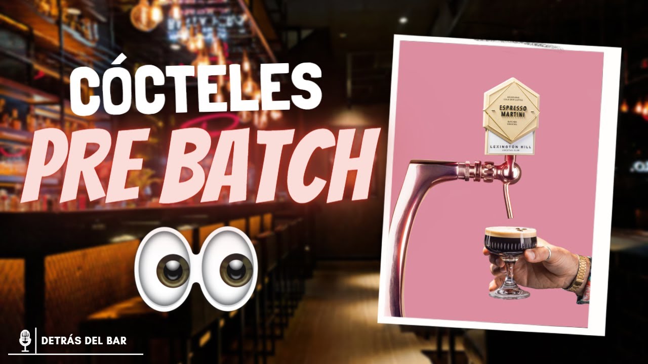 🍶 PRE BATCH de CÓCTELES 🧊 CÓCTELES PRE MEZCLADOS 🥃