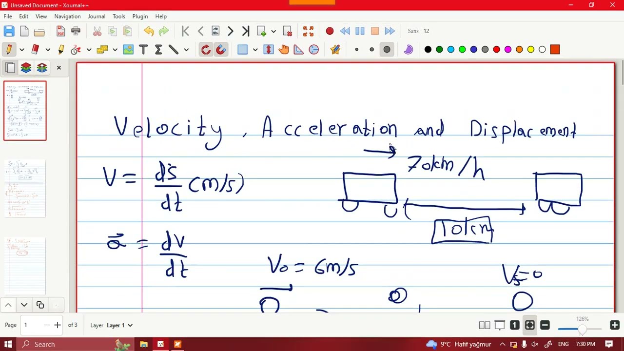 Dynamics Ch12 Velocity, Acceleration And Displacement