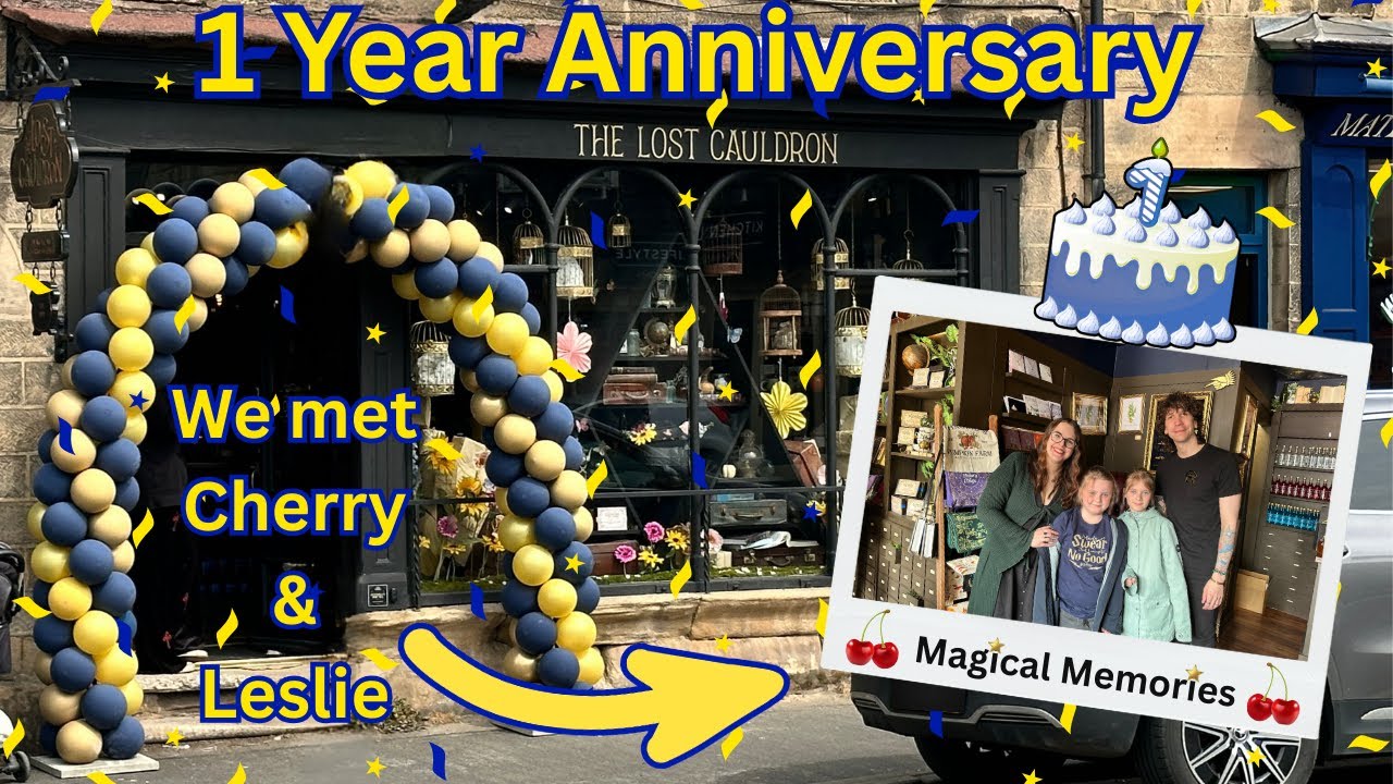 THE LOST CAULDRON One Year Anniversary - WE MET CHERRY WALLIS! ✨️