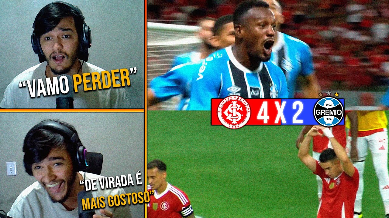 COLORADO ASSISTE O INTER AMASSAR O GRÊMIO NO GRENAL!