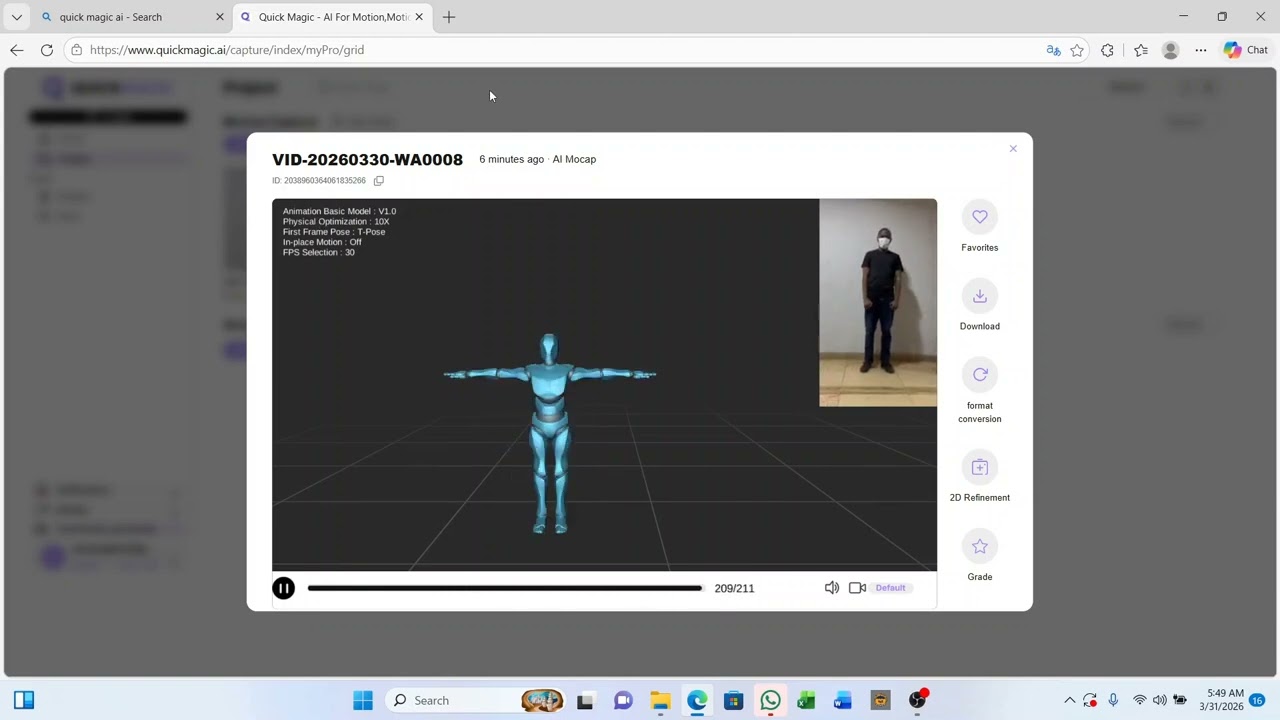 The Easiest AI Magic Trick Ever &ndash; Mind Blown! 🤯🤯🤯 #quickmagic #ai #collab 