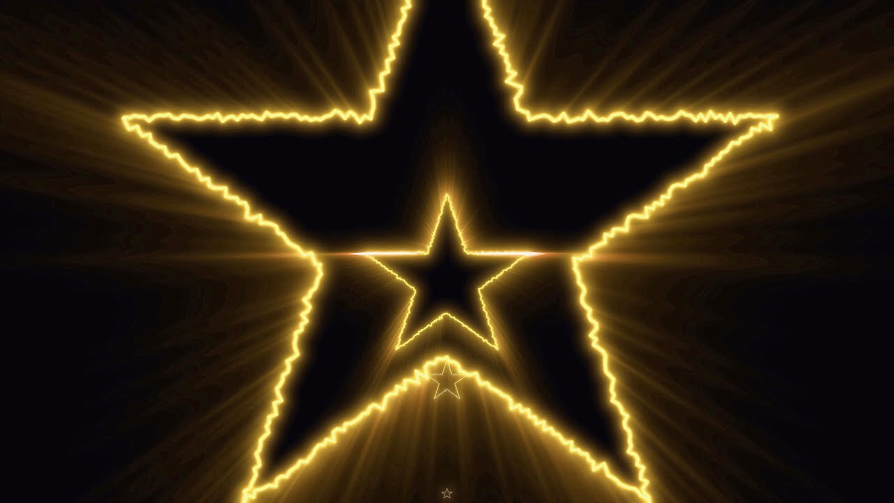 4K - 2HS FLYING SHINY STARS SCREENSAVER BACKGROUND - NO SOUND