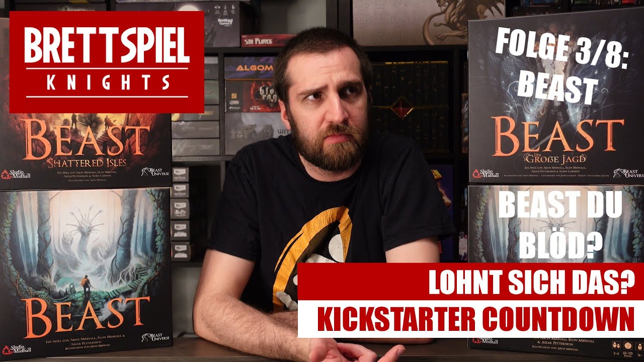 Lohnt sich das? Der Kickstarter Countdown - Folge 3/8: Beast (Gamefound)