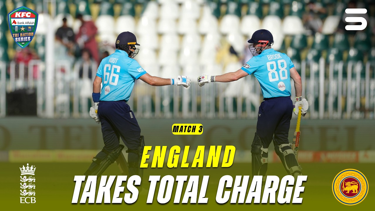 Harry Brook Takes Total Charge | England vs Sri Lanka | Match 3 | ODI Tri-Series 2026 | PCB | M9S1H
