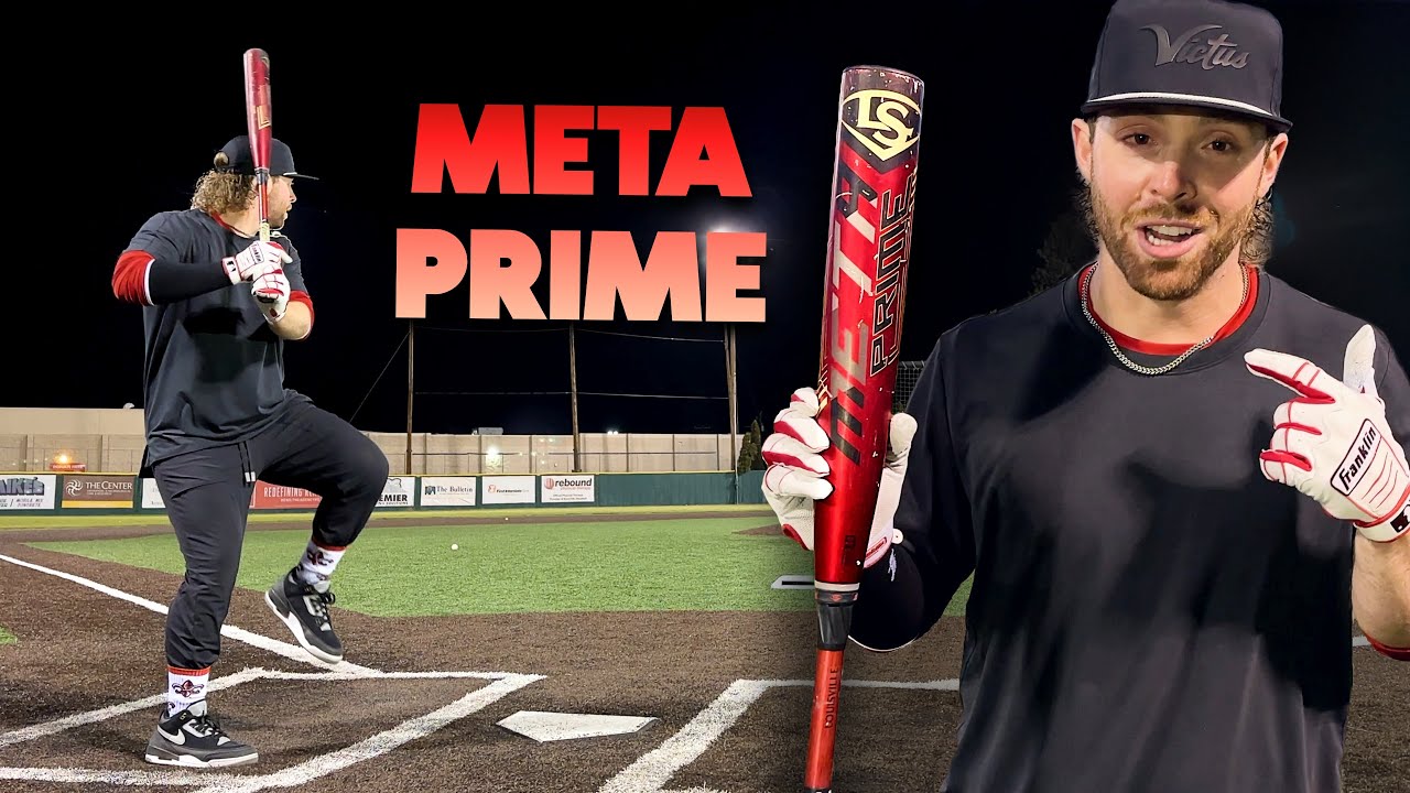 META PRIME — лучшая бита BBCOR из когда-либо созданных? | Обзор биты Louisville Slugger Meta Prim...