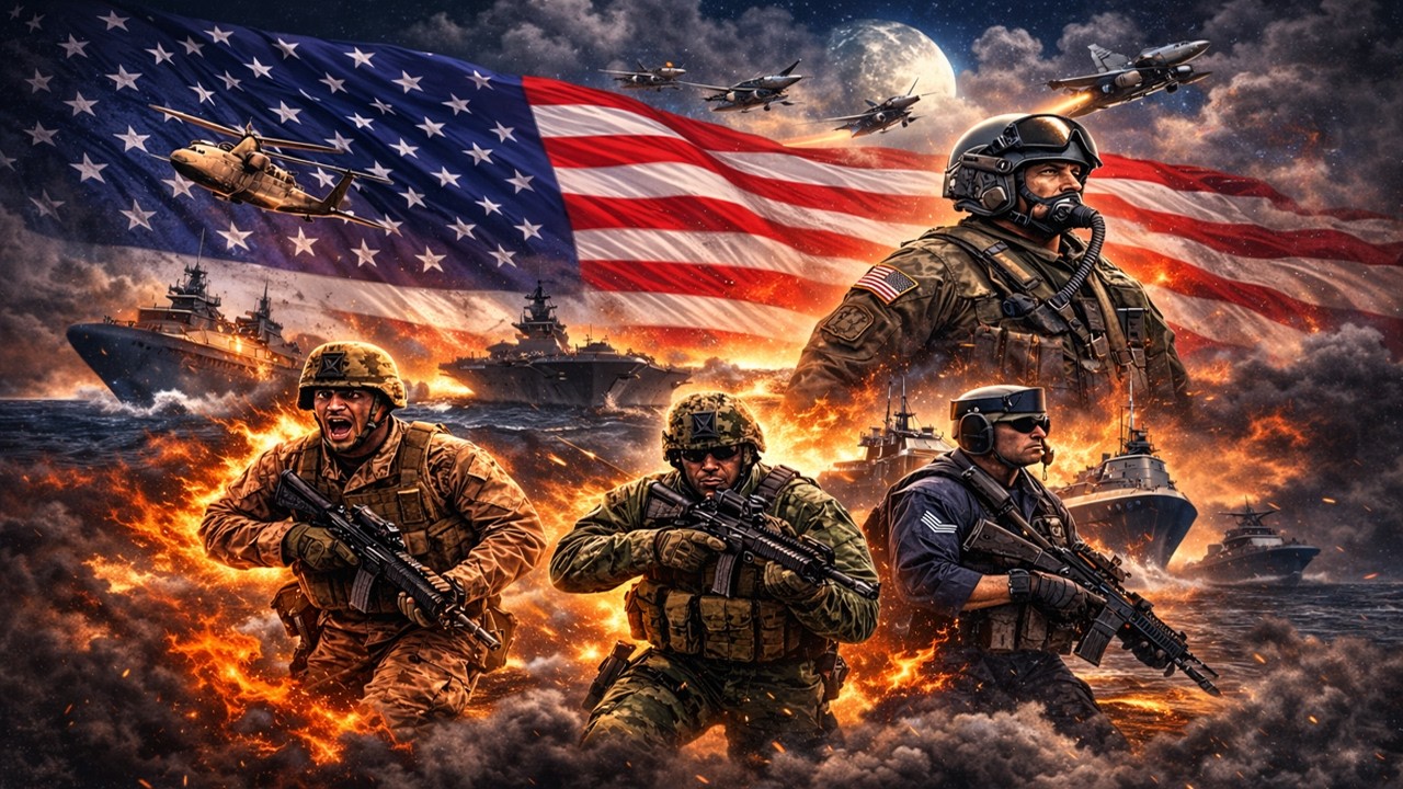 One Team One Fight - We Support Our Military Troops! #patroticsongs #musiclyrics #america #usa