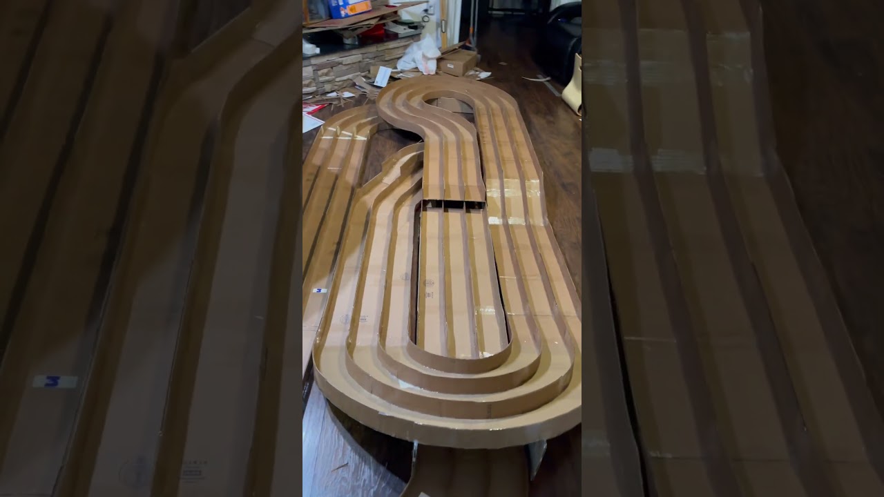 Tamiya MINI 4WD DIY Track #Tamiya #mini4wd #diy