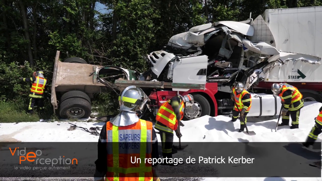 Accident de camion mortel &agrave; Blodelsheim Rd52