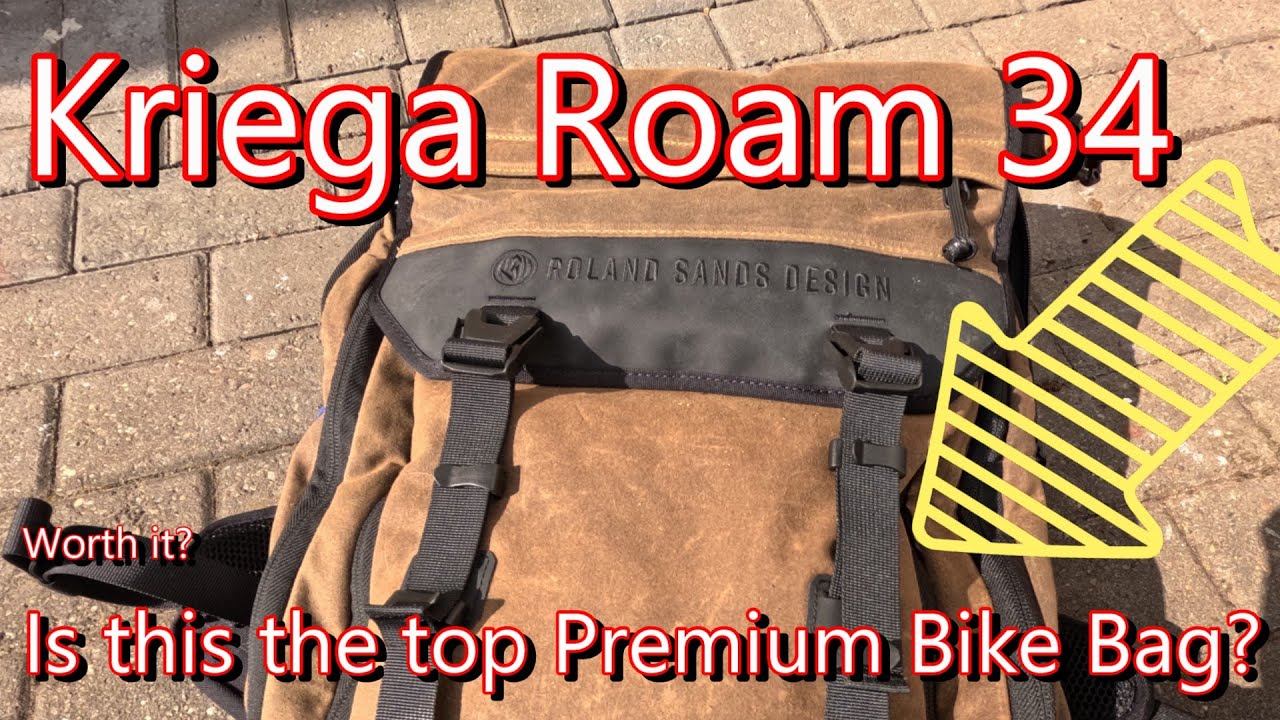 Quinn Reviews: Kriega Roam 34 bag (Roland Sands Designs) is this top of the range bag worth it?