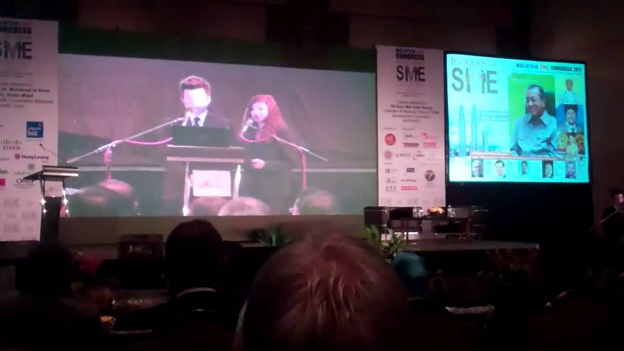 2011 Malaysia SME Congress Tun Mahathir Opening Ceremony