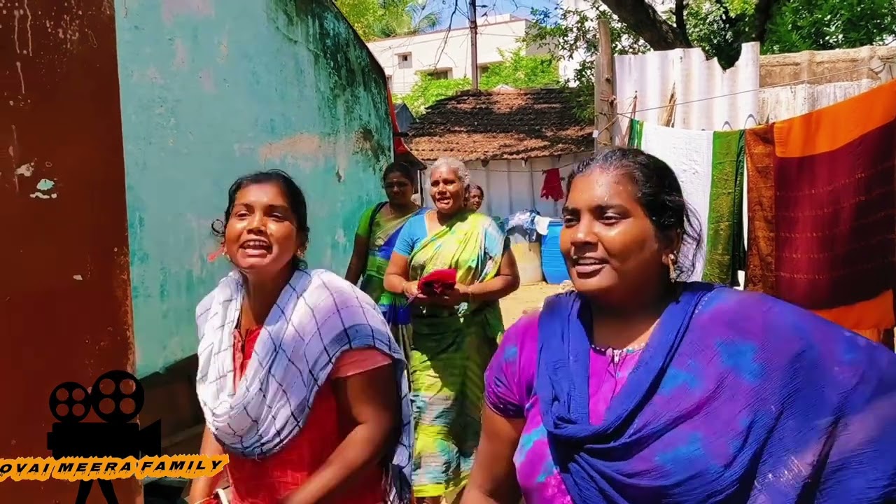 பாக்கியத்தின் மகளை புறணி பேசியதால் அடி உதை.....#kovaimeerafamily #comedy #fight