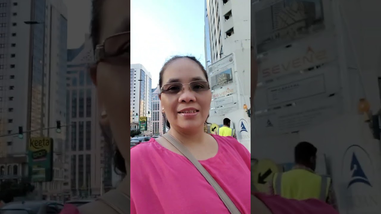 On the way to the church.