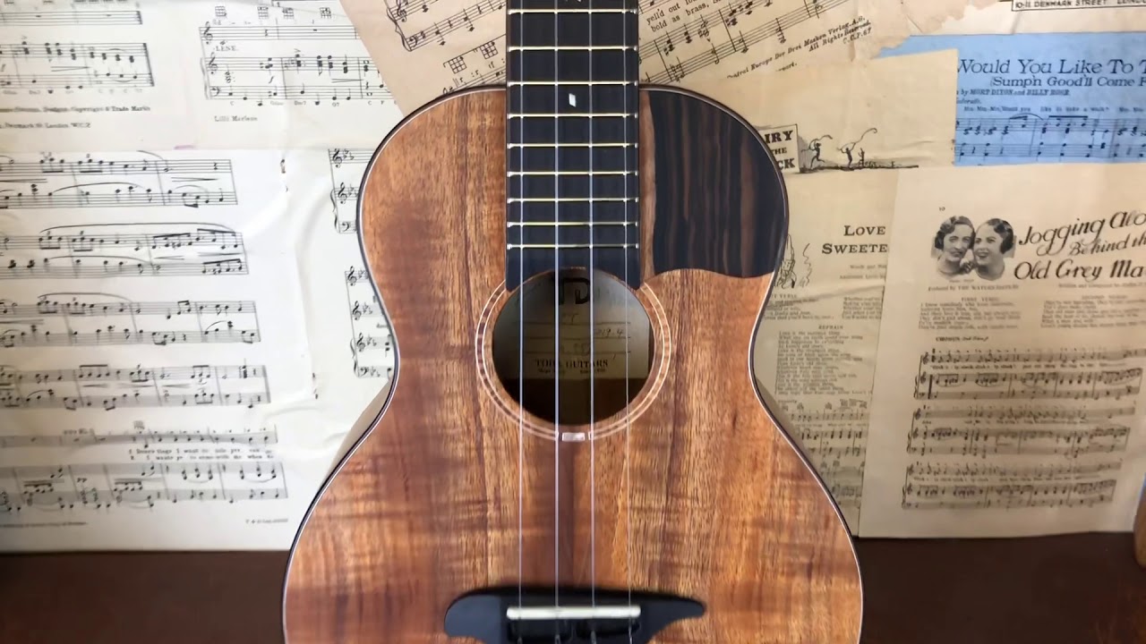 TODA Custom Koa Tenor Ukulele - More innovation from Japan