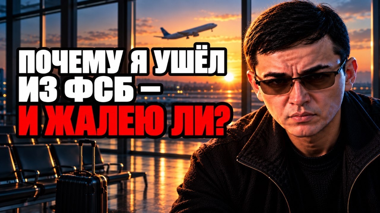 Why I Left the FSB &mdash; Do I Regret It? #FSB #Russia #Putin #FormerFSBOfficer #Conscience