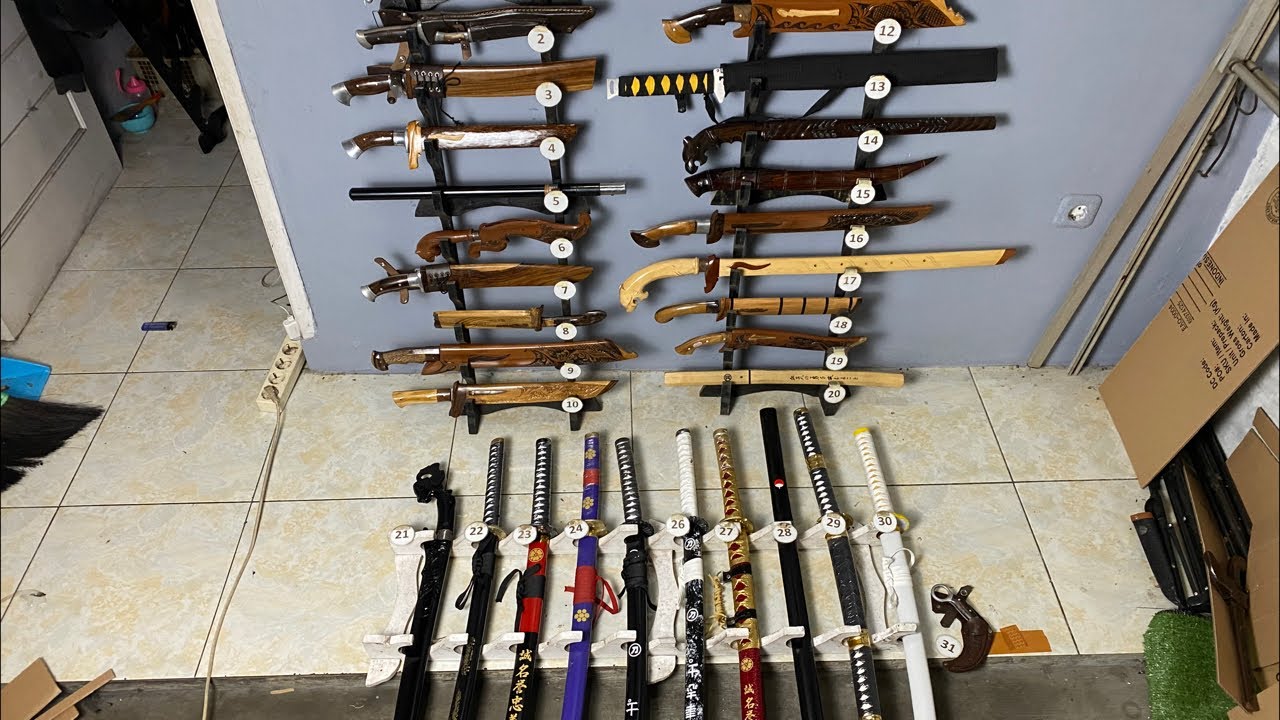 PROMO BELI 1 BONUS 1 || KATANA GOLOK PEDANG KUJANG KARAMBIT BISA COD ❗️
