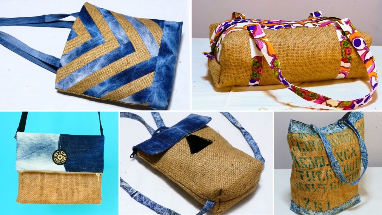 5  DIY Projects from a Burlap Bag: Repurpose Your Old Bags!